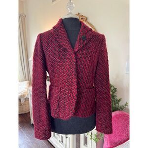 Kasper Red Blazer size 6